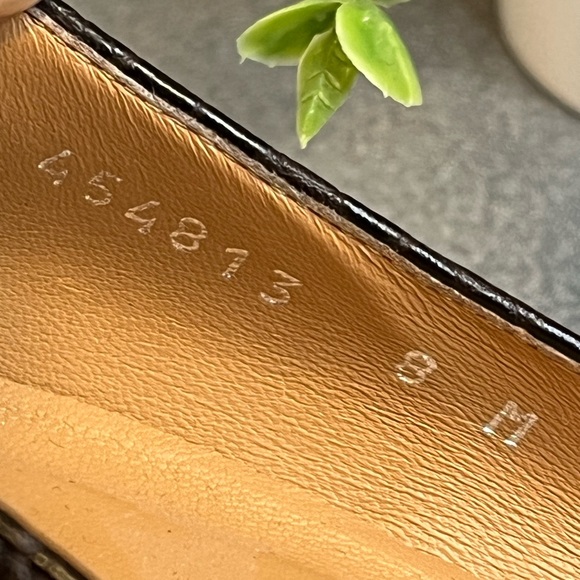 AQUATALIA Size 8 Brown Snake Pattern. Made in Italy. EUC. - Picture 7 of 14